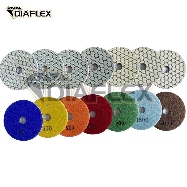 7 Steps Dry&Wet Hexagocyte Pads